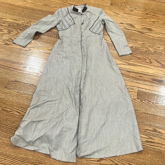 Long sleeve abaya size s women good condition - Picture 3 of 5